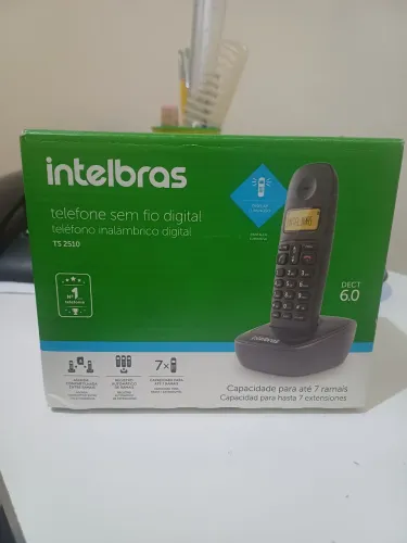 Telefone sem fio digital intelbras