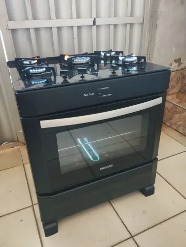 APROVEITA QUE É SÓ PRA HOJE VENDO ESSE FOGÃO MESA DE VIDRO 