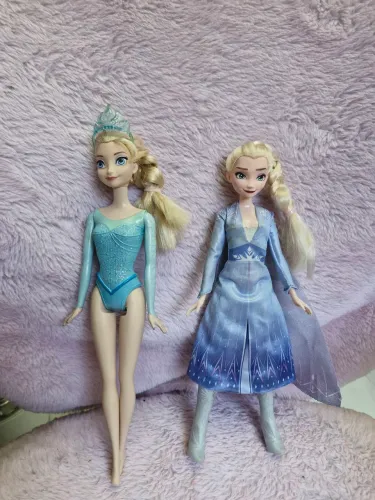 Lote de bonecas Frozen 1 e 2 Elsa