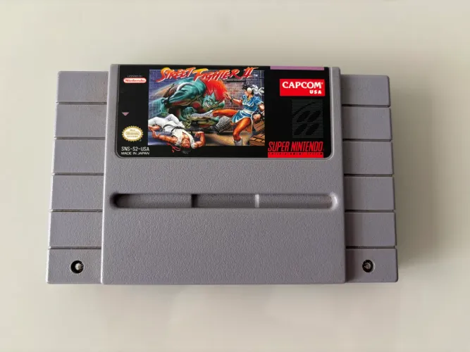 Fita Street Fighter 2 Super Nintendo