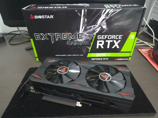 Placa RTX 3070 Biostar