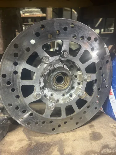 Disco e cubo dianteiro Yamaha dt200r
