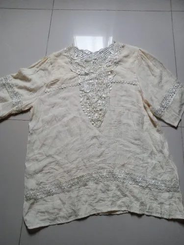 Camisa tipo bata