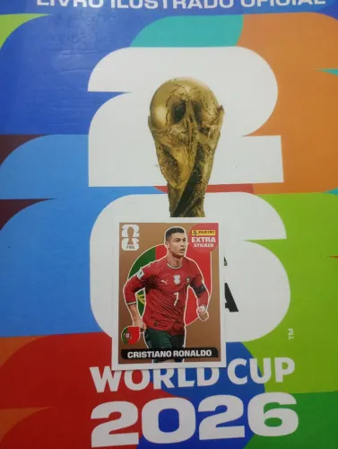 Figurinha legend bronze do cristiano Ronaldo