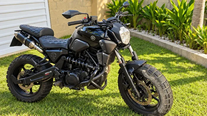 Yamaha MT-03 Customizada Scrambler - Exclusiva, Linda e Muito Bem Cuidada