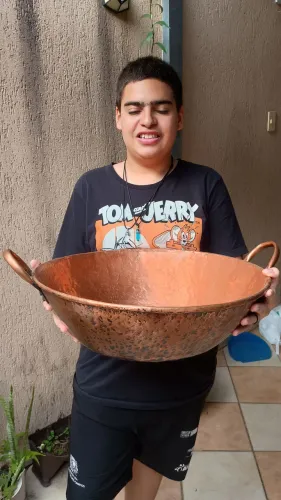 Tacho de cobre grande 