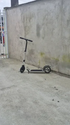 Patinete Oxelo Adulto Usado - Prata e Preto - perfeito estado
