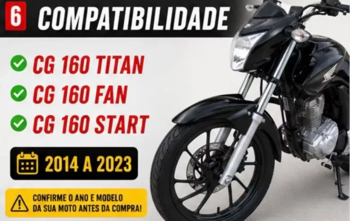 Paralama Dianteiro CG 160 Titan Fan Start