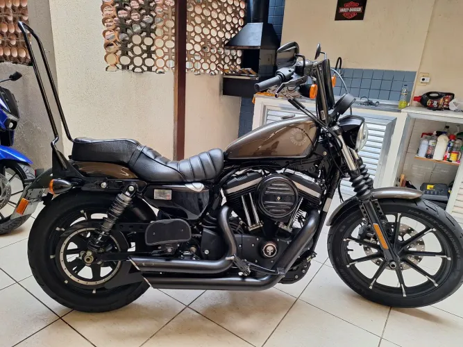 HARLEY DAVIDSON IRON 883 RARIDADE TROCO FINANCIO ACEITO CARRO OU MOTO MAIOR OU MENOR