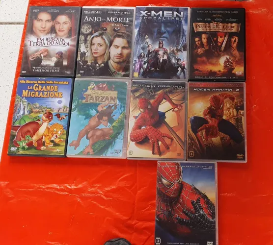 Lote DVDs de filmes 