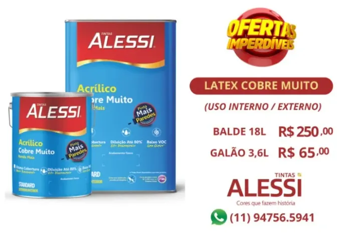 VENDA DE TINTAS IMKBILIARIAS DIRETAMENTE DA FABRICA