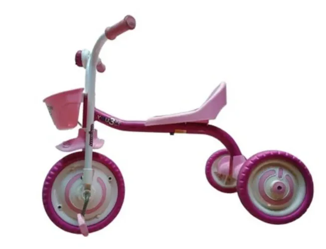 Triciclo Infantil Nathor You 3 Girl - Rosa