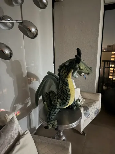 Dragao de pelucia