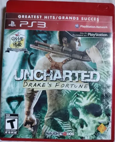 Uncharted 1 - PS3 Mídia Física