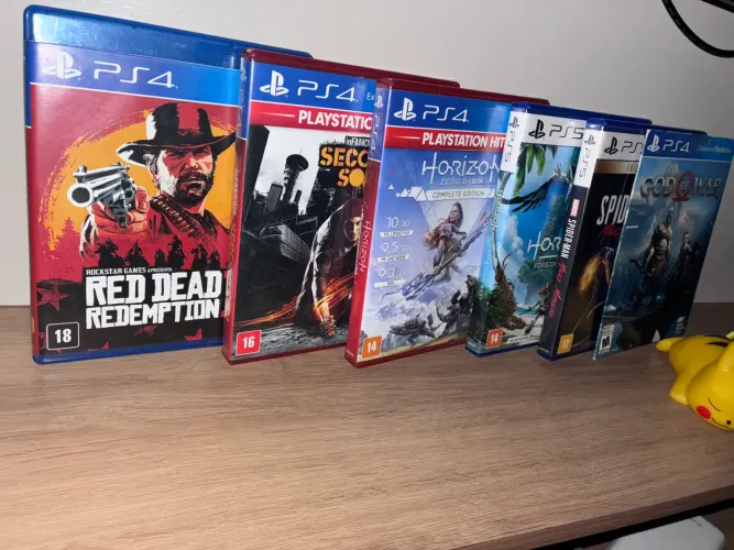 Vendo jogos de PS5 e PS4