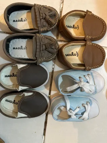 Tênis/mocassim bebê