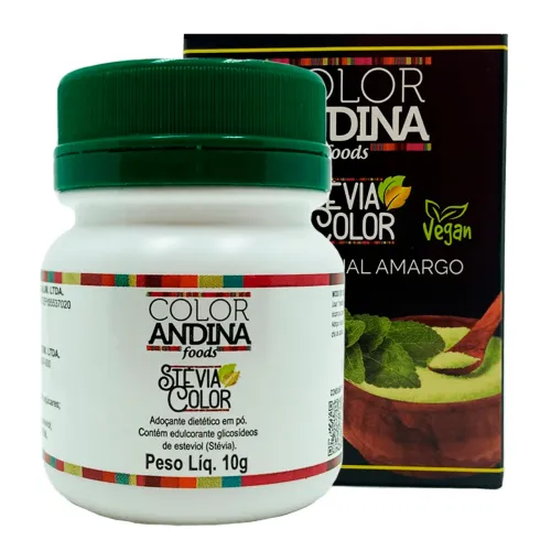 Adoçante Color Andina 10g(Fórmula antiga)