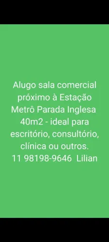Alugo sala comercial 