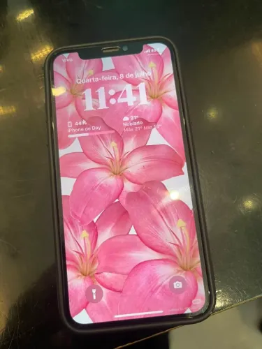 Iphone X + fone original