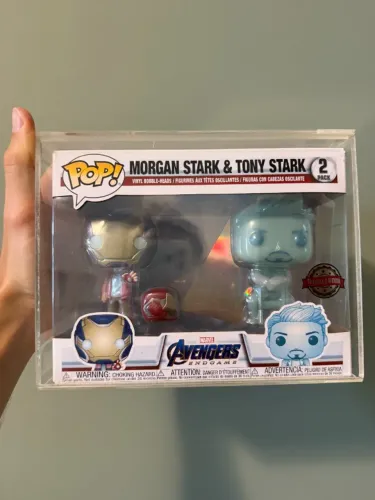 Funko Pop Morgan Stark and Tony Stark (two pack - Marvel - Vingadores)
