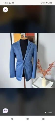 Blazer slim fit GG 