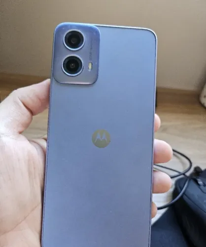 Motorola Moto G34 5G 128GB Azul - Seminovo, Impecável + Capinha