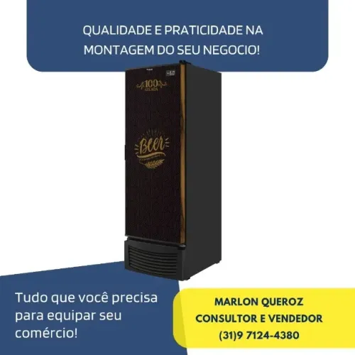 Cervejeira Porta Cega 560L Fricon Nova