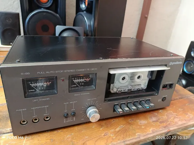 TAPE DECK GRADIENTE S95 **** 
