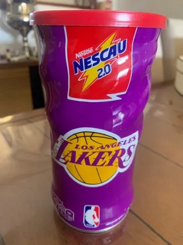 Lata vazia Nescau Los Angeles lakers 2019 colecionador 