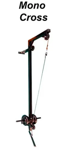 Pulley parede com remada baixa
