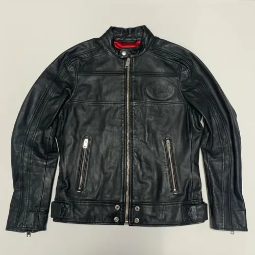 Jaqueta diesel L-Street (P) couro bovino 