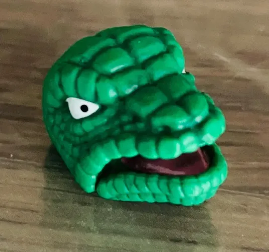 Marvel Legends Cabeça do Lagarto Lizard - ideal p/ customização inimigo do Homem-Aranha
