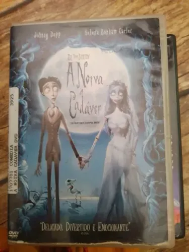 A Noiva Cadáver de Tim Burton dvd 