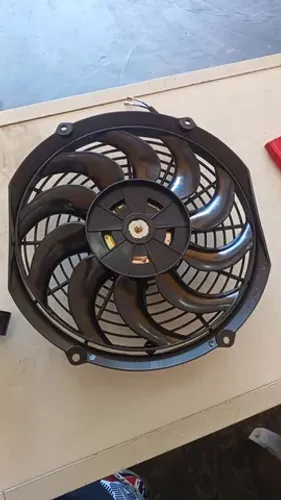 Motor ventoinha ventilador do ar condicionado universal 12" 12V