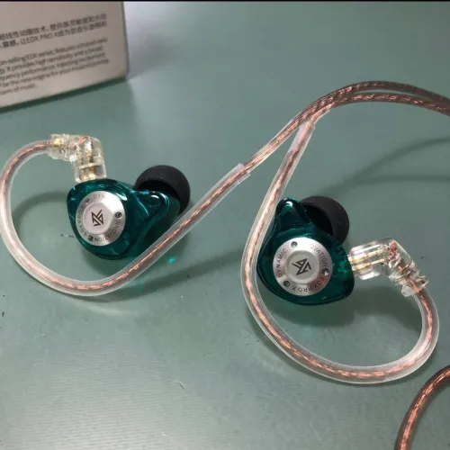 Kz Edx Pro X Com Mic - Ciano