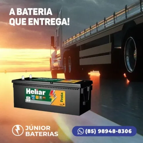 Bateria 180 amperes heliar em Fortaleza