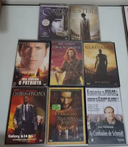 Dvds filmes coleção original 