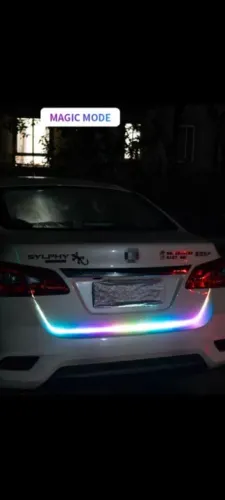 Kit de fita DRL com 5 estágio pra porta malas automotivo aceito cartão!