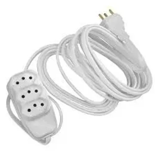 Extensão Elétrica Bivolt Com Cabo de 3 Metros