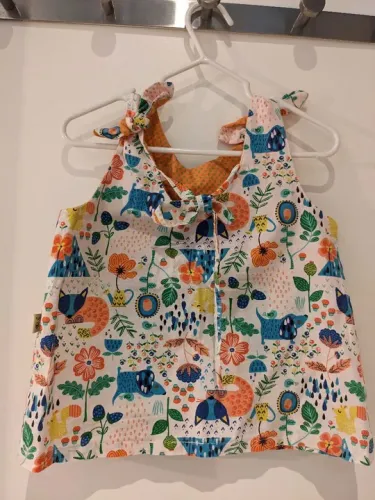 Bata Infantil Colorida Cha com Mel Tam 6
