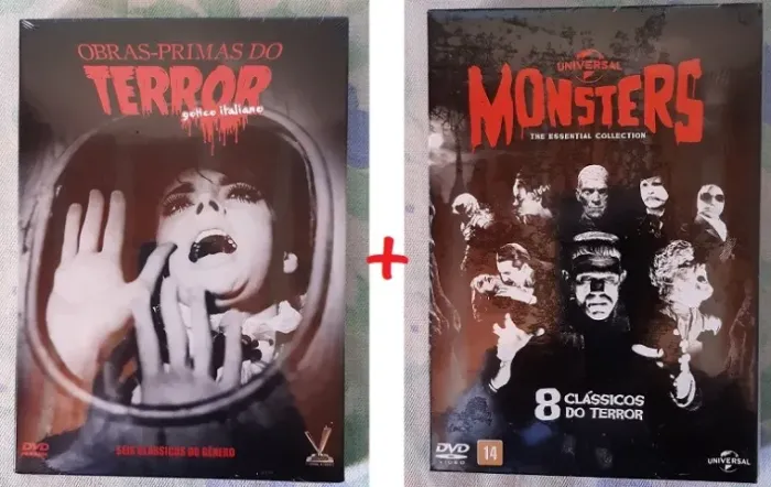 Obras-Primas do Terror e Monsters Essential Collection