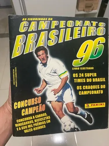 Álbum Campeonato Brasileiro 1996 completo