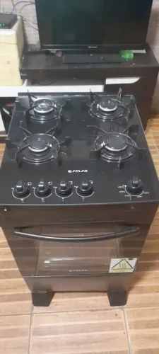 Fogao mesa de vidro todo automático bem novinho 599$$ 