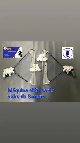   Par Máquina de vidro elétrico da Saveiro G5, G6, G7e G8 