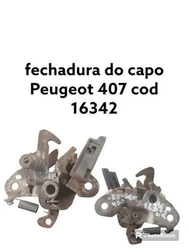 fechadura do capô Peugeot 407
