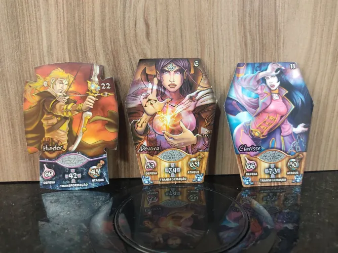 Cartas Elma Chips Vampiros 