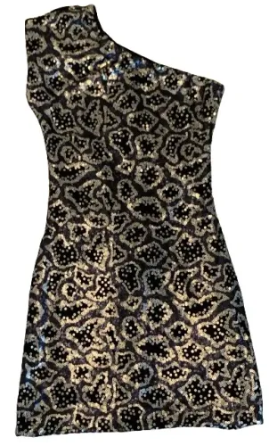 Vestido para festa todo em paetê