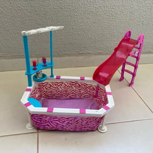 Piscina da Barbie Antiga Completa