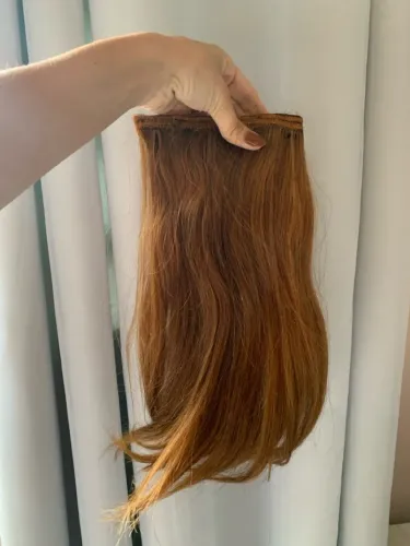 Extensão de cabelo ruivo indiano prime 