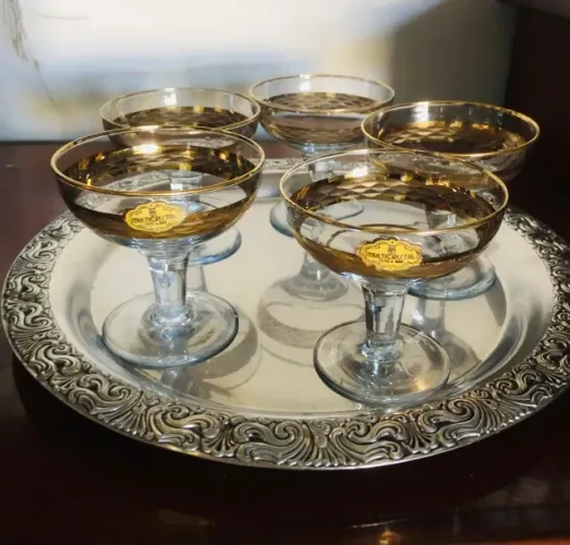 Taças de Cristal antigas